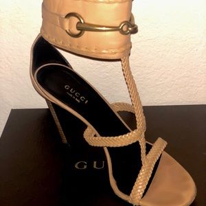 Gucci Ursula Ankle-Strap Sandal